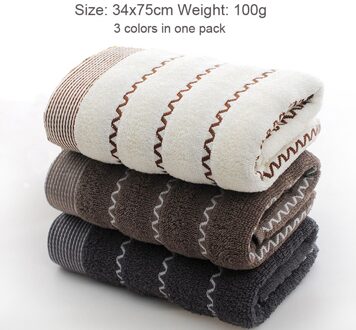 3 Stks/partij Gezicht Handdoeken Geometrische Katoenen Handdoek Plaid Thuis Badkamer Hotel Voor Volwassenen Kids Toalla De Cara Serviette De Visage toalha stijl 6