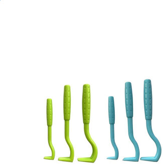 3 Stks/partij Huisdier Vlo Remover Tool Krassen Haak Remover Kat Hond Verzorgen Benodigdheden Tick Picker Flea Removal Tool Huisdier kam groen