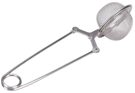 3 Stks/partij Rvs Thee Mesh Ball Filter Thee-ei In Mesh Tea Ball Zetgroep Theezeefje Filter Met Handvat