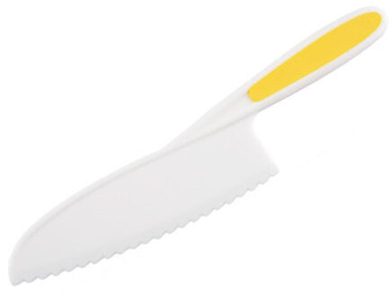 3 Stks/partij Voor Cake Brood Sla Keukenmes Kids Chef Peuter Koken Mes Plastic Fruit Mes Veilig Kinderen Zaagtand Cutter