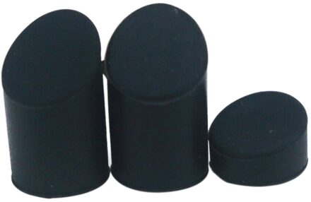 3 Stks/set Achterspatbord Schroeven Rubber Stofkap Cap Scooter Accessoires Vervanging Voor Mijia M365 Scooter zwart