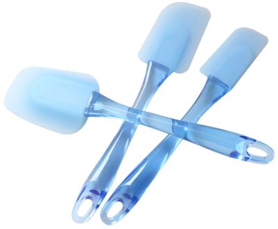 3 stks/set Bakken Gebak Spatels Set Keuken hittebestendig Flexibele Siliconen Spatels Flipping Serveren Kleine Medium Lepel