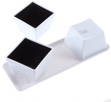 3 Stks/ Set Ctrl Alt Del Klaviertoets Koffie Thee Cup Toetsenbord Thee Mok Lade Set Ctrl alt Del Delet Sleutel Voedsel Cup