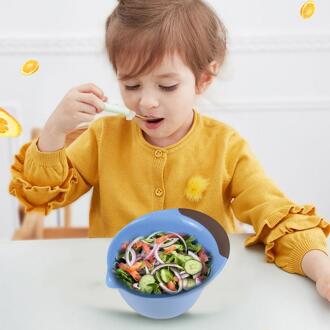 3 stks/set Draagbare Plastic Kommen Herbruikbare Plastic Kommen Wasbare BPA Gratis Granen Kom Snack Dessert Fruit Slakom