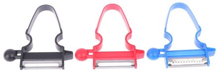 3 Stks/set Magic Slicer Shredder Dunschiller Julienne Cutter Peel Blade Zesters Keuken Gereedschap Magic Trio Dunschiller Set