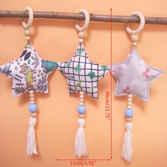 3 Stks/set Nordic Baby Gym Frame Game Hangers Zintuiglijke Nursery Houten Ring-Pull Speelgoed 415