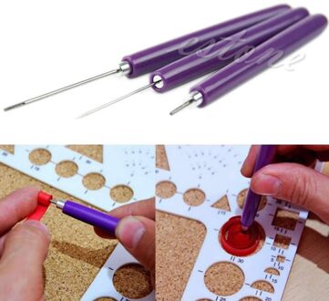 3 Stks/set Papier Quilling Gereedschap Origami Diy-2 Diverse Naalden & 1 Ingelaste Tool #1