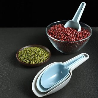3 stks/set Plastic Ijs Schop Keuken Meel Voedsel Snoep Ijs Scoop Pelles Bonbons Bonen Meel Scoops Party Buffet Gereedschap