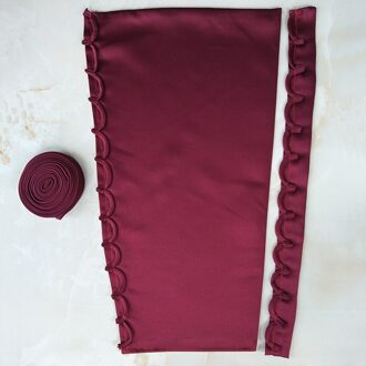 3 Stks/set Satijnen Corset Kits Rits Vervanging Trouwjurk Back Lace Singels Diy Craft Trouwjurk Accessoires Materialen 7