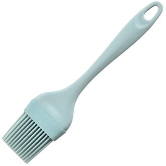 3 Stks/set Siliconen Kookgerei Spatel Barbeque Bbq Borstel Hittebestendige Cake Schraper Multifunctionele Bakken Tools blauw Brush