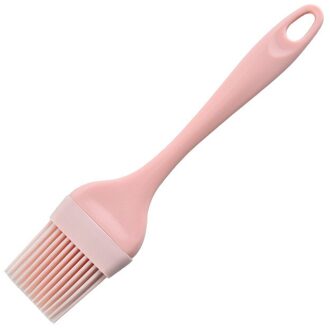 3 Stks/set Siliconen Kookgerei Spatel Barbeque Bbq Borstel Hittebestendige Cake Schraper Multifunctionele Bakken Tools roze Brush