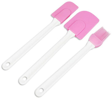 3 stks/set Siliconen Schop Schraper Porijzer Multifunctionele Strooier Tool JS22