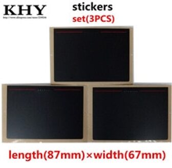 3 stks/set Touchpad Clickpad Stickers voor Lenovo ThinkPad X240 X250 X230S S1 Yoga 12