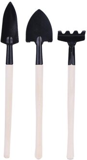 3 Stks/set Tuingereedschap Mini Schop Eg Spade Voor Potplanten Bloemen
