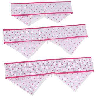 3 stks/set Vouwen Ondergoed Opbergdoos Divider Organizer Sokken Closet Container Roze