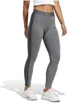 3-Stripes Tight  Sportlegging - Maat XS  - Vrouwen - Donker grijs/Zwart