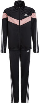 3-Stripes Tricot Tracksuit - Kids Trainingspak Zwart - 128