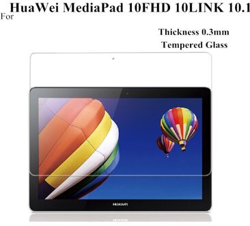 3 Stuk Mediapad 10FHD Glas Screen Protectors Voor Huawei Mediapad 10 Fhd 10 Link Gehard Glas Screen Protector