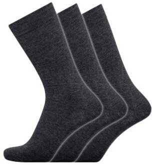 3 stuks Bamboo Sock * Actie * Zwart,Blauw,Grijs - Maat 40/45,Maat 45/48