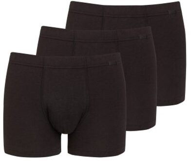 3 stuks Cotton Plus Trunk * Actie * Zwart,Grijs,Wit,Blauw - Small,Medium,Large,X-Large,XX-Large