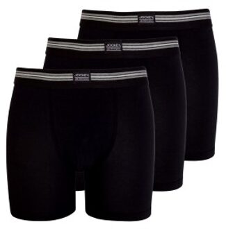 3 stuks Cotton Stretch Boxer Trunk * Actie * Zwart,Wit,Versch.kleure/Patroon,Blauw,Grijs - Small,Medium,Large,X-Large,XX-Large,3XL
