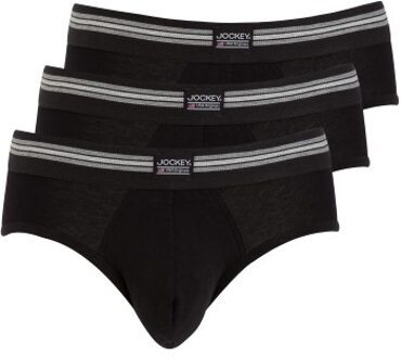 3 stuks Cotton Stretch Brief * Actie * Blauw,Zwart,Versch.kleure/Patroon,Grijs - Small,Medium,Large,X-Large,XX-Large,3XL