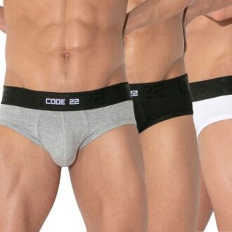 3 stuks Essential Brief * Actie * Versch.kleure/Patroon - Small,Medium,Large,X-Large,XX-Large