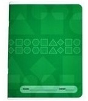 3 stuks Kinder groene oefenschriften A5