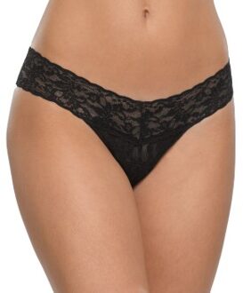 3 stuks Low Rise Thong Geel,Blauw,Beige,Bruin,Lila,Rood,Zwart,Groen,Roze,Versch.kleure/Patroon,Wit,Grijs - One Size