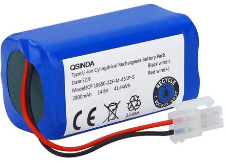 3 Stuks ! Originele Chuwi 14.8V 2800Mah Oplaadbare Batterij Voor Ilife Ecovacs V7s A6 V7s Pro Chuwi Ilife, batterij 1stk