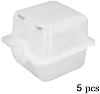 3 Stuks Plant Wroeten Doos Plant Propagatie Doos Wroeten Apparaat Plant Box Herbruikbare Hoge Druk Bal Plant Air-Gelaagdheid pod Indoor wit-5stk