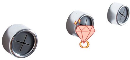 3 Stuks Push-In Thee Handdoek Houder Handvat Haak Verchroomd Zelfklevende Keuken Doek Clip