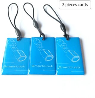 3 stuks RFID Kaarten voor Elektronische Smart Cilinderslot (L4PC-Plus)