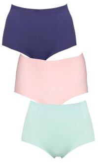 3 stuks Seamless Maxi Versch.kleure/Patroon,Roze,Blauw - Small,Medium,Large,X-Large