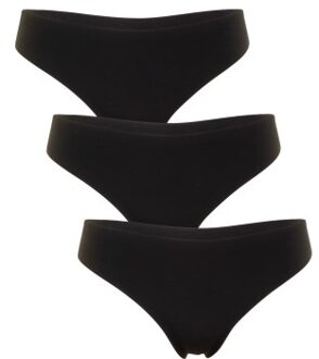 3 stuks Seamless string * Actie * Beige,Zwart,Versch.kleure/Patroon,Wit - Small,Medium,Large,X-Large