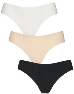 3 stuks Seamless String Lace Versch.kleure/Patroon - Small,Medium,Large,X-Large