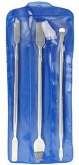 3 Stuks Spudgers Reparatie Opening Pry Hand Tool Kit Blade Telefoon Pc Metal Spudger Demonteren Reparatie Tools Voor Iphone/ipad/Tablet 3stk Metal Material