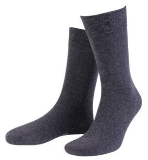 3 stuks True Ankle Soft Top Sock * Actie * Grijs,Zwart - Maat 39/42,Maat 43/46,Maat 47/50