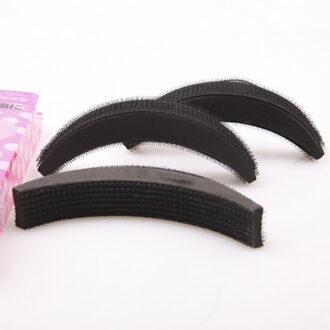 3 Stuks Verschillende Maten Pluizige Crescent Clip Pony Plakken Wortel Haar Toegenomen Apparaat Goede Haar Verhoog Gereedschap Voor Meisje 2 S