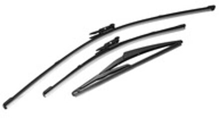 3 Stuks Voor Achter Voorruit Voorruit Wisser Set Voor Qashqai J10 2007 Auto Accessoires