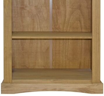 3-Tier Bookcase Mexican Pine Corona Range 81x29x100 cm