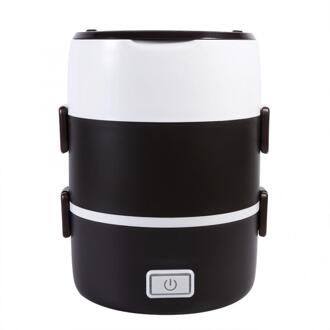 3 Tier Elektrische Verwarmde Verwarming Lunchbox Set Voedsel Warmer Container Bento Draagbare 220V Keuken Koken