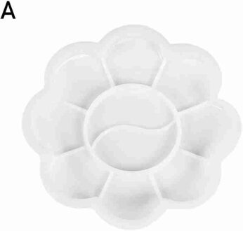 3 Type 6/10/11 Rooster Verf Palet Lade Ronde Plastic Craft Palet Kids Aquarel Levert Mengen Diy Art G7F5 pruim blossom