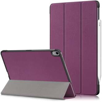 3-Vouw sleepcover hoes - iPad Air (2020) 10.9 inch - Paars
