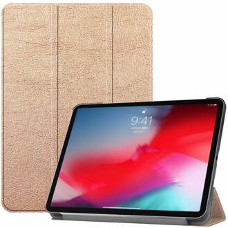 3-Vouw sleepcover hoes - iPad Pro 11 inch (2018-2019) - goud