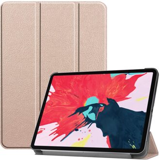 3-Vouw sleepcover hoes - iPad Pro 11 inch (2020) - Goud