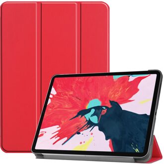 3-Vouw sleepcover hoes - iPad Pro 11 inch (2020) - Rood