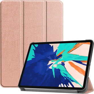 3-Vouw sleepcover hoes - iPad Pro 11 inch (2020) - Rose Goud