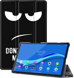 3-Vouw sleepcover hoes - Lenovo Tab M10 FHD Plus - Don't Touch