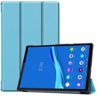 3-Vouw sleepcover hoes - Lenovo Tab M10 FHD Plus - Lichtblauw